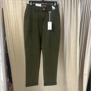 NWT Dark Forest Aurora Garment Dyed Cuffed Jeans - Judy Blue